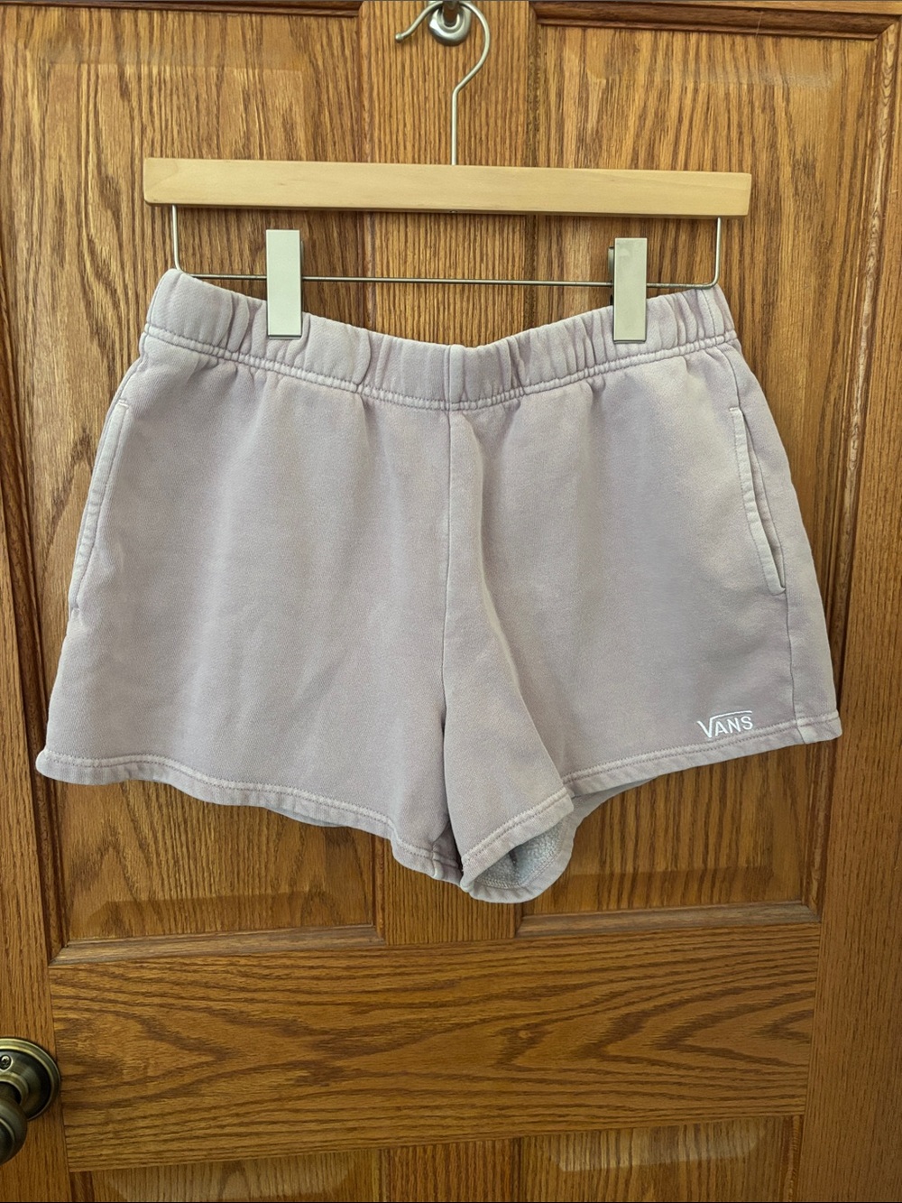 Vans Women's Mauve Fleece Athletic Shorts